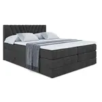 ALTDECOR POSTEL boxspring ERNINA KING – 140x200 – H3/H4 – černá