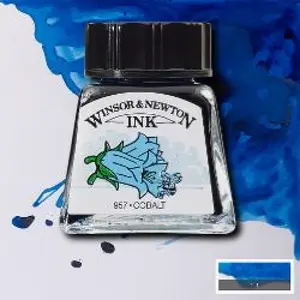 Tuš Winsor Newton 14ml – 176 kobalt