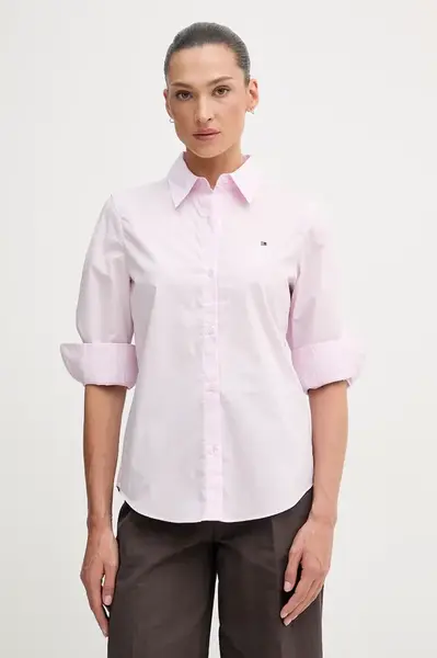 Tommy Hilfiger  košile dámská bavlněná s elastanem