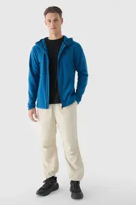 Pánský Polar S Kapucí Regular 4F Tyrkysový 4FWMM00TFL