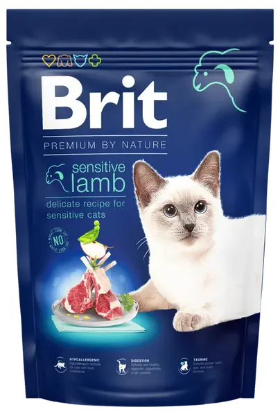 Brit Premium by Nature Cat Sensitive Lamb 1,5kg