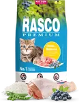 Rasco Premium Cat  Kitten, chicken, blueberries 2kg