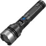 LED baterka s funkciou powerbanky - Čierna