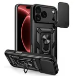 Techsuit CamShield, iPhone 17 Pro Max / 18 Pro Max, černý