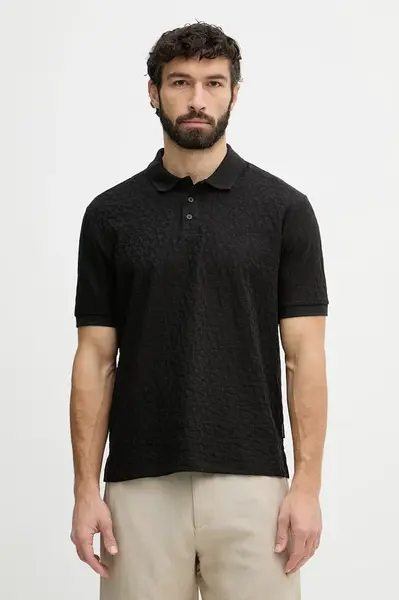 Armani Exchange  polo pánské bavlněné