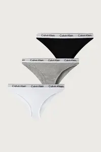 Calvin Klein Underwear  kalhotky dětské bavlněné s elastanem 3-pack