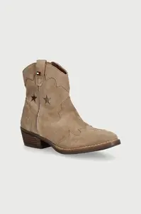 Tommy Hilfiger  kovbojské boty dětské semišové