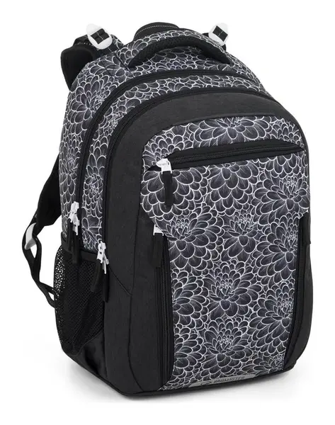 Školská taška Bagmaster PORTO 25 A Black/white