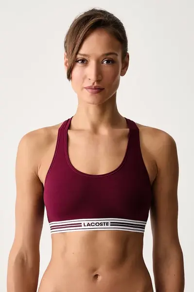 Lacoste  podprsenka bavlněná s elastanem