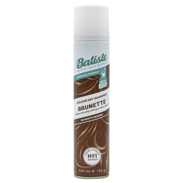 Batiste Suchý šampon pro hnědé odstíny vlasů (Dry Shampoo Plus Beautiful Brunette) 200 ml