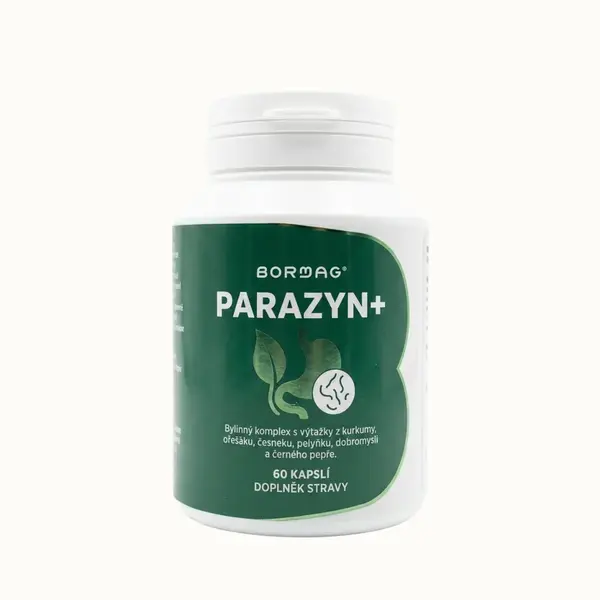BORMAG Parazyn+ 6 koncentrovaných extraktů 10:1 60 kapslí