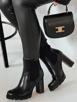 Dámské kotníkové boty CHICMOVE na podpatku