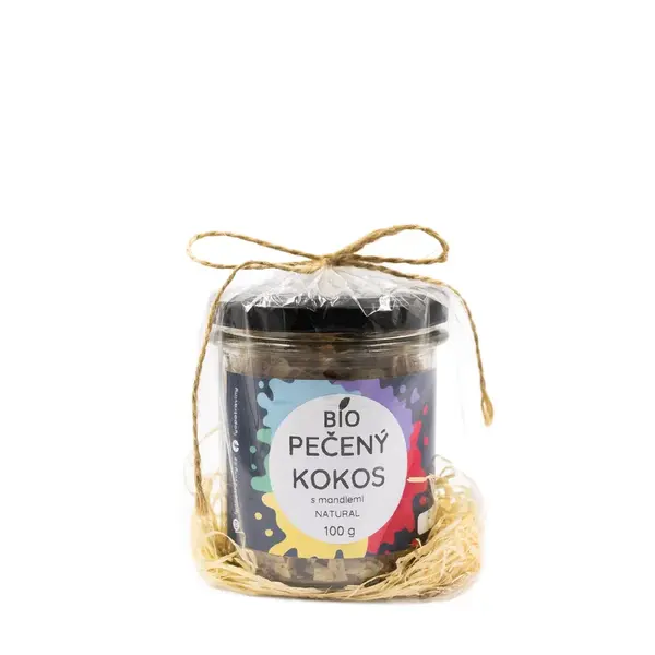 Lyopotraviny BIO Pečený kokos s mandlemi - natural, 100 g, dárkové balení