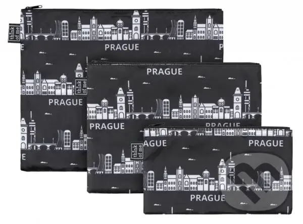 Set 3 taštiček Baagl Praha