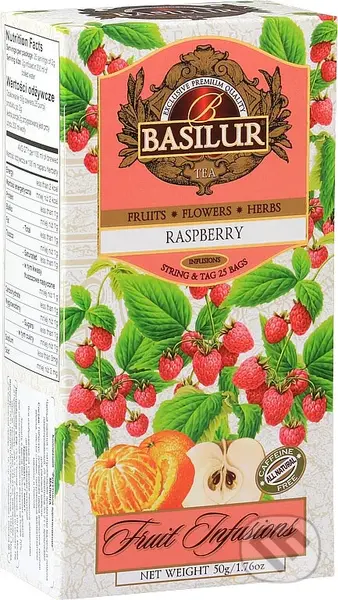 BASILUR Fruit Raspberry 25x2g