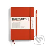 Leuchtturm1917 Zápisník Fox Red Medium A5 linkovaný