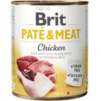 Brit konzerva Paté & Meat Chicken 800 g | Konzerva pro psy