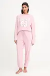 Pyžamo Dkny dámské, růžová barva, YI80066