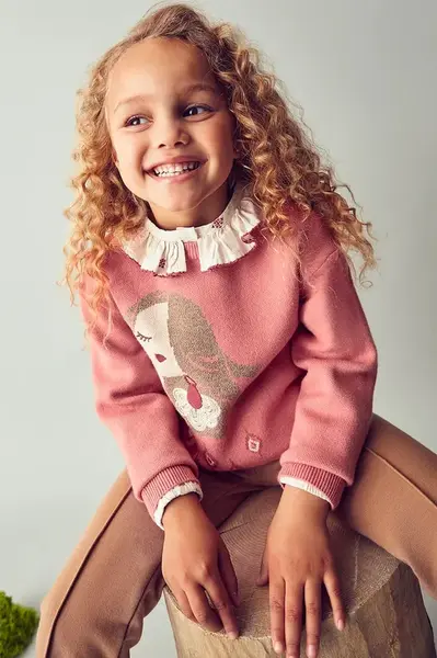 Dětský svetr Mayoral oranžová barva, 4303