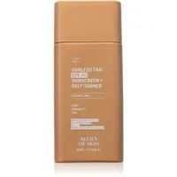 Allies of Skin Sunless Tan SPF 50 Sunscreen + Self-Tanner opalovací krém se samoopalovacím účinkem SPF 50 50 ml
