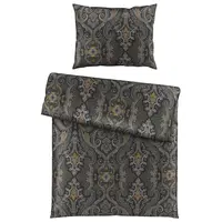 Esposa POVLEČENÍ, satén, antracitová, 140/200 cm