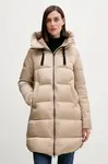 Péřová bunda Bomboogie GENEVA béžová barva, zimní, CW6630TDLC5