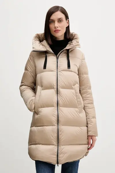 Péřová bunda Bomboogie GENEVA béžová barva, zimní, CW6630TDLC5