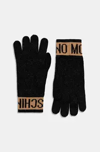 Rukavice z vlněné směsi Moschino