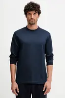 Bavlněné tričko s dlouhým rukávem BOSS H-Talley 432