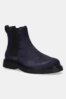 Kožené kotníkové boty Calvin Klein COMBAT ESS CHELSEA BOOT SU