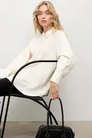 Košile Answear.LAB dámská, béžová barva, relaxed, s klasickým límcem