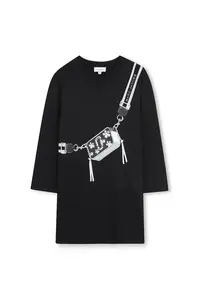 Dětské bavlněné šaty Marc Jacobs