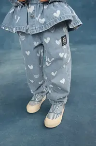 Liewood Dětské rifle Liewood Borris Printed Denim Pants