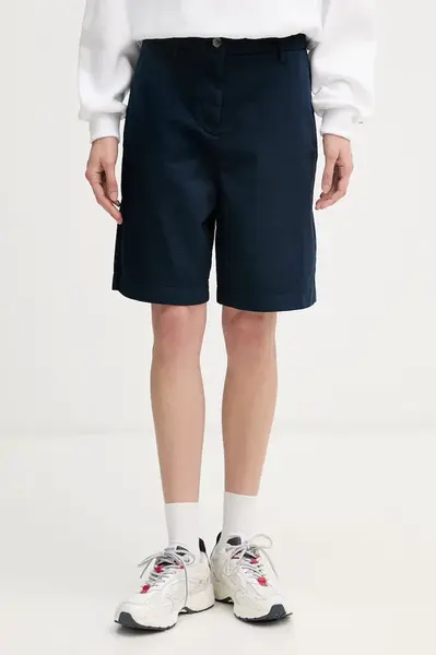 Tommy Hilfiger šortky chino dámske s bavlnou