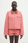 Ambush Bavlnená bunda AMBUSH Cropped Canvas Work Jacket