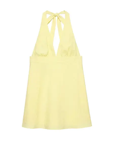 Pull&Bear Letné šaty  žltá