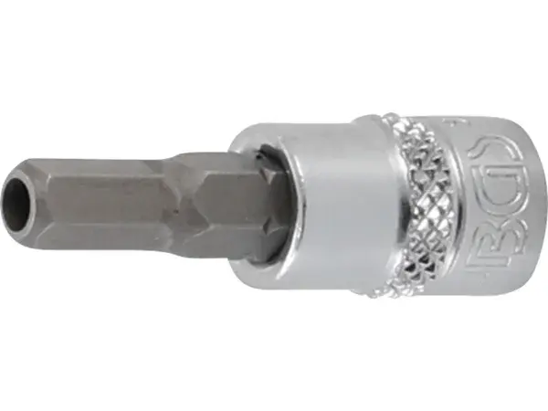 BGS Technic BGS 5156-5-5 Hlavice zástrčná 1/4" 6hran 5,5 mm s vrtáním