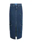 KARL LAGERFELD JEANS Sukňa  modrá denim
