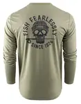 Grundéns funkční uv triko deadstick ls tech tee forest - m
