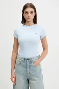 Tommy Jeans tričko dámske bavlnené s elastanom