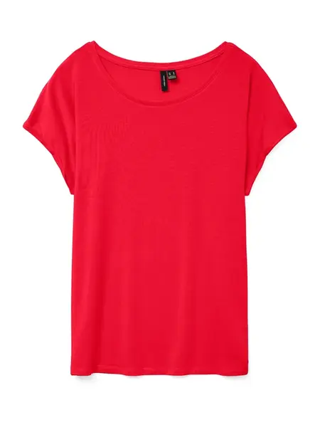 VERO MODA Tričko 'VMAva'  jasne červená