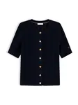 TOMMY HILFIGER Kardigán 'SUMMER CABLE'  tmavomodrá