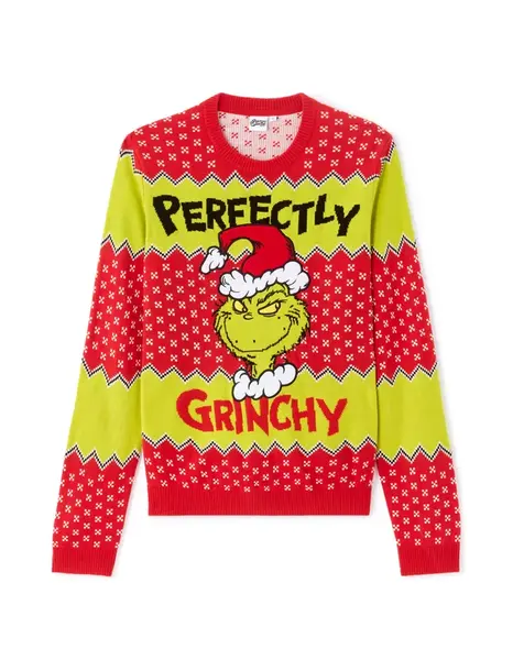 Vianočný sveter Grinch pre mužov