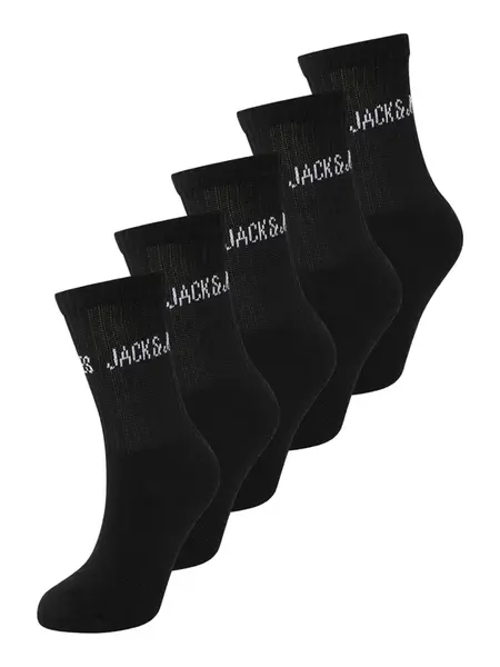 Jack & Jones Junior Ponožky 'JACREGEN'  čierna / biela