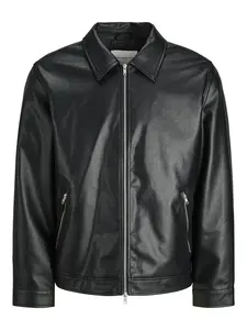 JACK & JONES Prechodná bunda  čierna