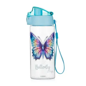 OXY CLiCK - fľaša na pitie Motýľ, 500 ml