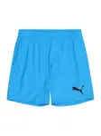 PUMA Plavecké šortky  azúrová / čierna