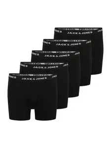 Jack & Jones Plus Boxerky 'Huey'  čierna / biela