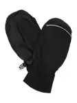 Lindex Rukavice  svetlosivá / čierna