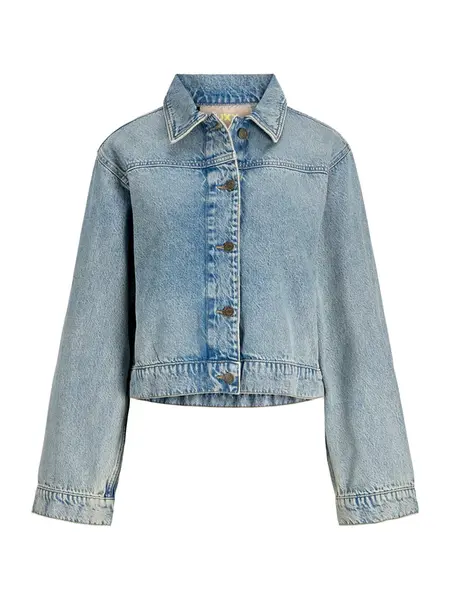 JJXX Prechodná bunda  modrá denim
